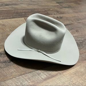 Hatter’s Ft. Worth Beaver Grey Felt Cowboy Cowgirl Hat Western Fashion